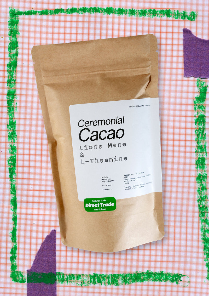 Ceremonial Cacao & Lions Mane & L-Theanine