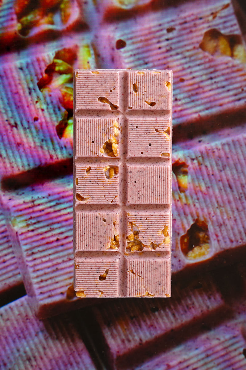 Trypi Chocolate - Hibiscus and Genmai 20mg