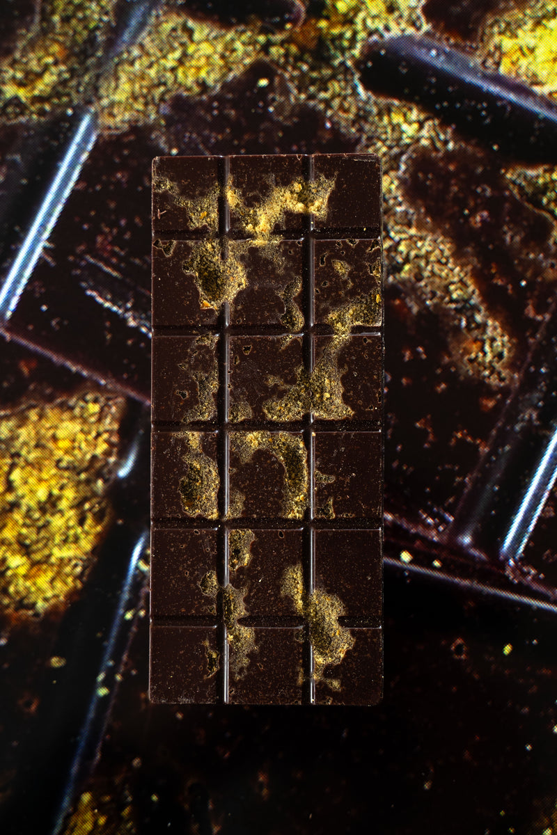 Trypi Chocolate - Candied Ginger and Clementine Peel Dust 20mg